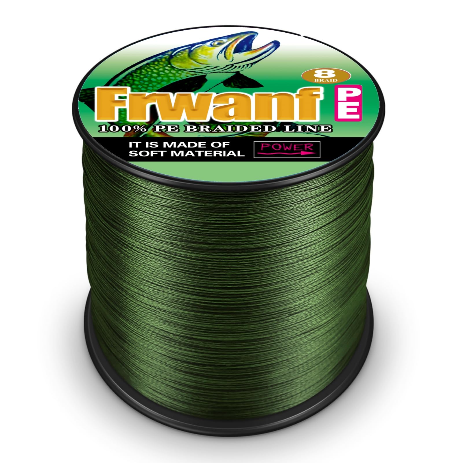 Amazon.com : FRWANF 8 Strand Braided Fishing Line - Colorfast